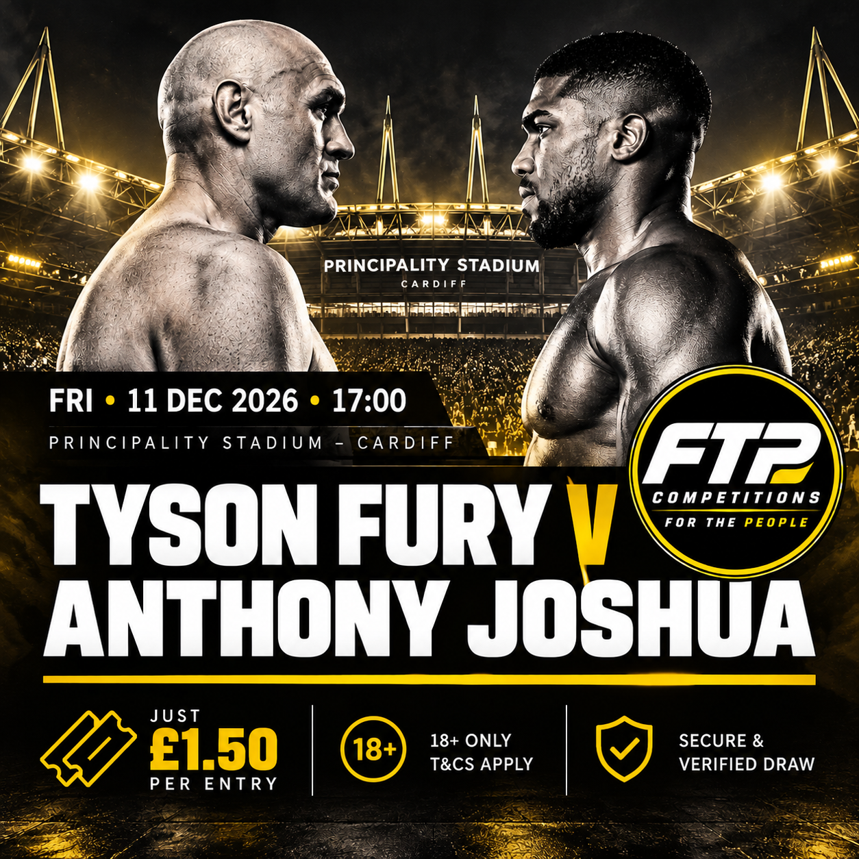 Tyson Fury vs Anthony Joshua Tickets